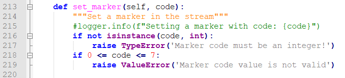 How the explorepy code should look