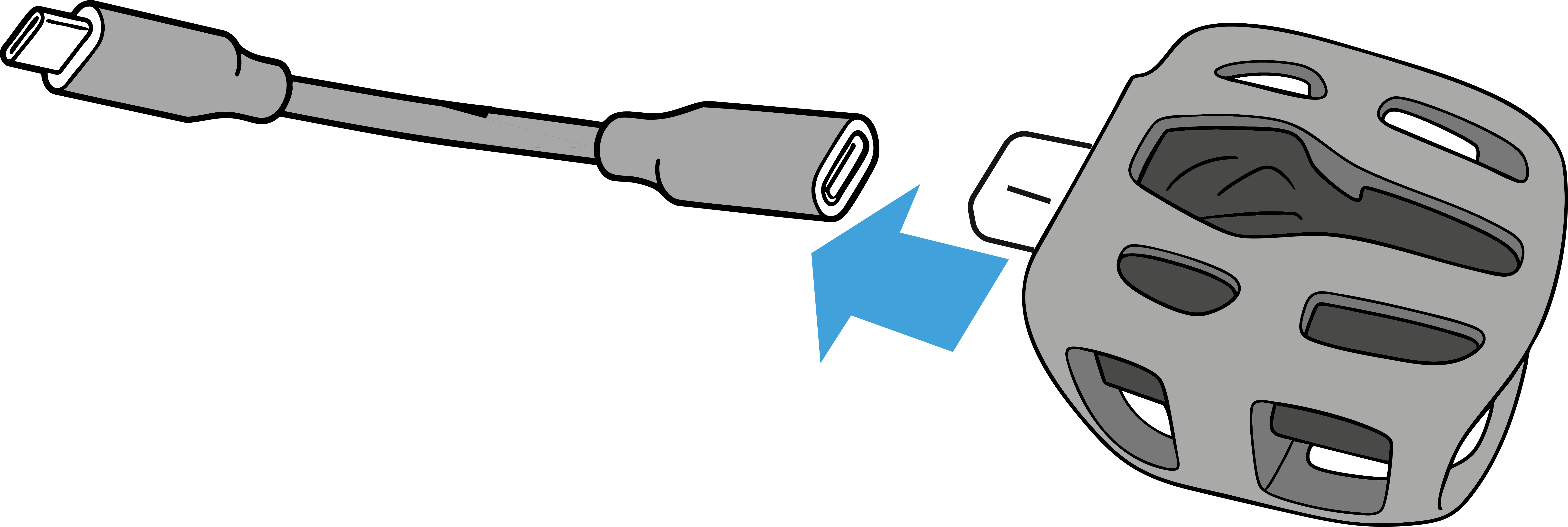 USB Streaming Isolator connected to the extension cable